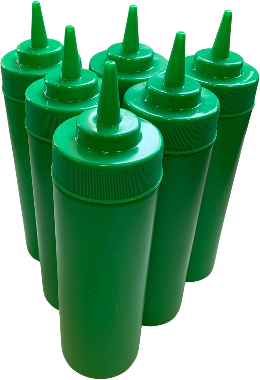 bark and lindy Green BPA Free Squeeze Bottle Food Prep 12