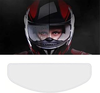 Película antiembaçamento para capacete, motocicleta universal película remendo capacete anti-embaçamento à prova d'água, película proteção anti-embaçamento