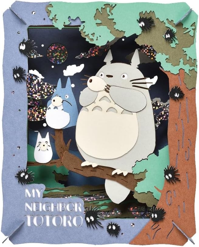Paper Theater My Neighbor Totoro PT-232X Totoro Playing Ocarina