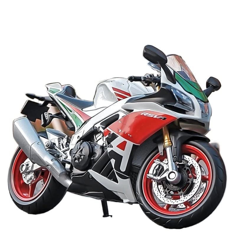Modèle réduit Aprilia RSV4 1:12 véhicule alliage miniature verte