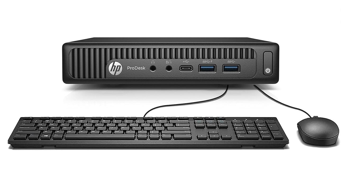 HP ProDesk 600 G2 ミニPC 本体 HP Prodesk 600 G2 Mini Desktop PC, Intel Core i3-6100, 8GB RAM