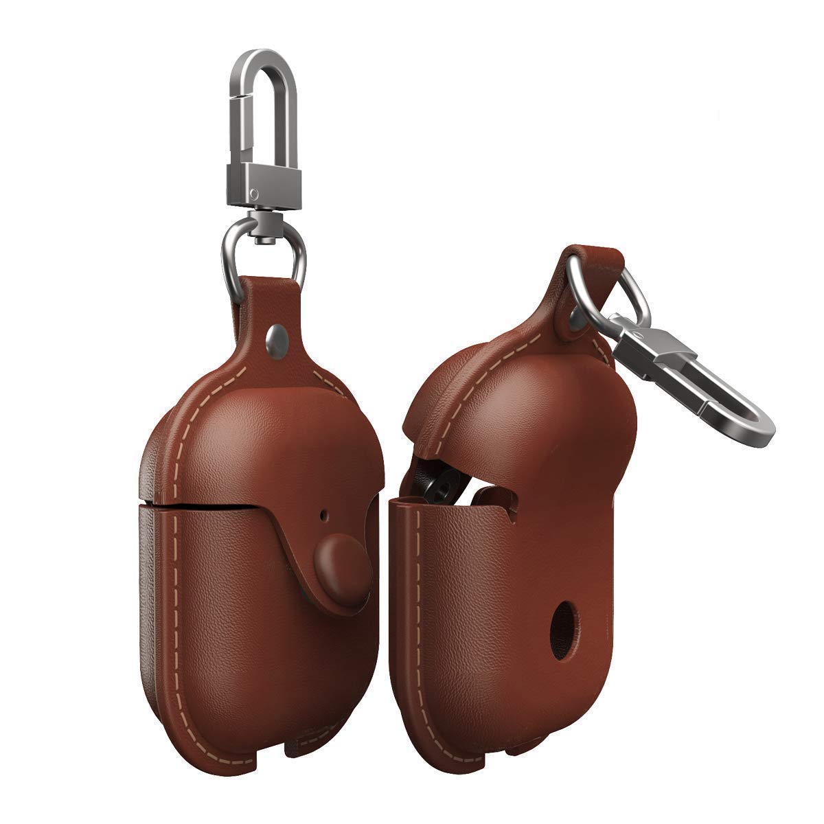 AGEIS Artificial Leather Case Cover Only Compatible with Boat Airdopes