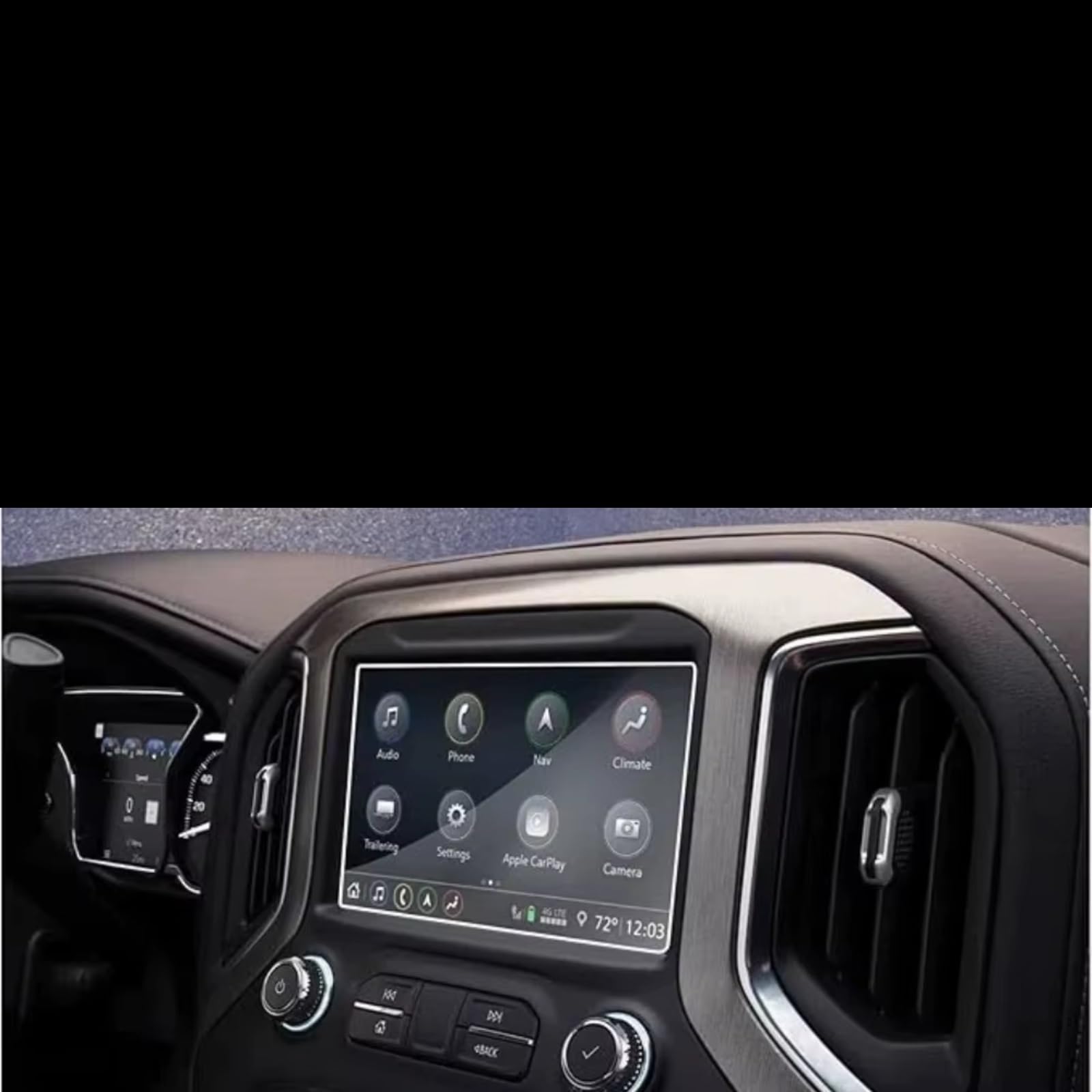Kompatibel Mit Gmc Für Sierra Für 1500 Für 2500 Für HD Für 3500 Für HD 2014-2023 8 Zoll Auto GPS Displayschutzfolie GPS Schutzfolie Schutzfolie Auto Navi