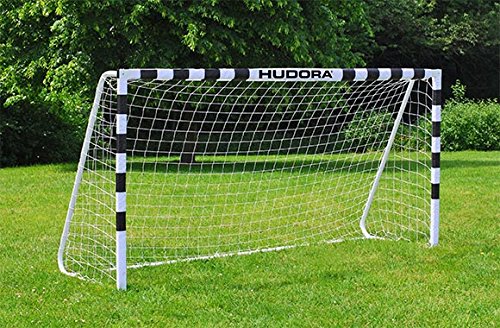 HUDORA Fußballtorersatznetz 300 x 200 cm weiß für Stadiontor 76907 und 76903