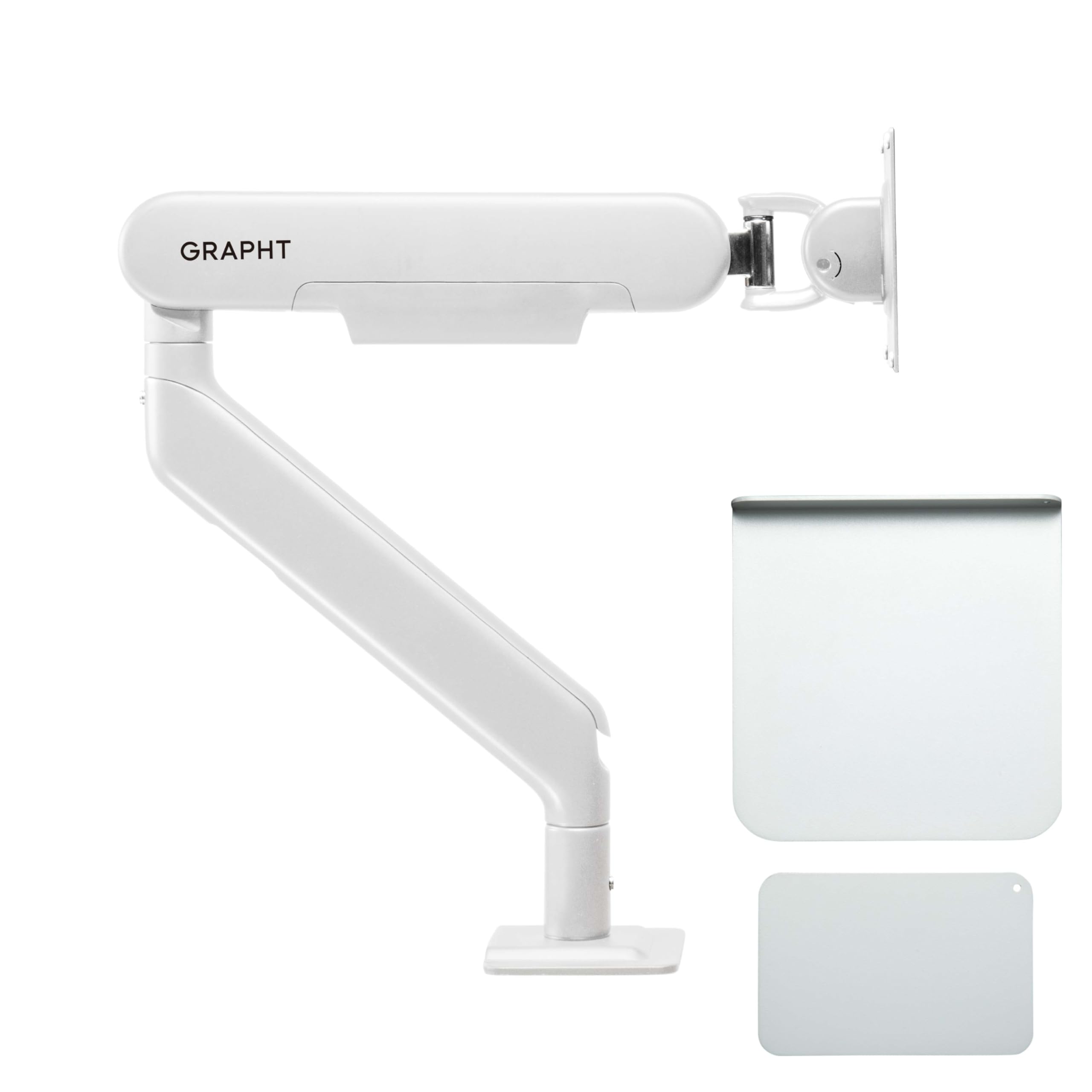 Amazon.co.jp: GRAPHT モニターアーム 補強プレートセット デスク