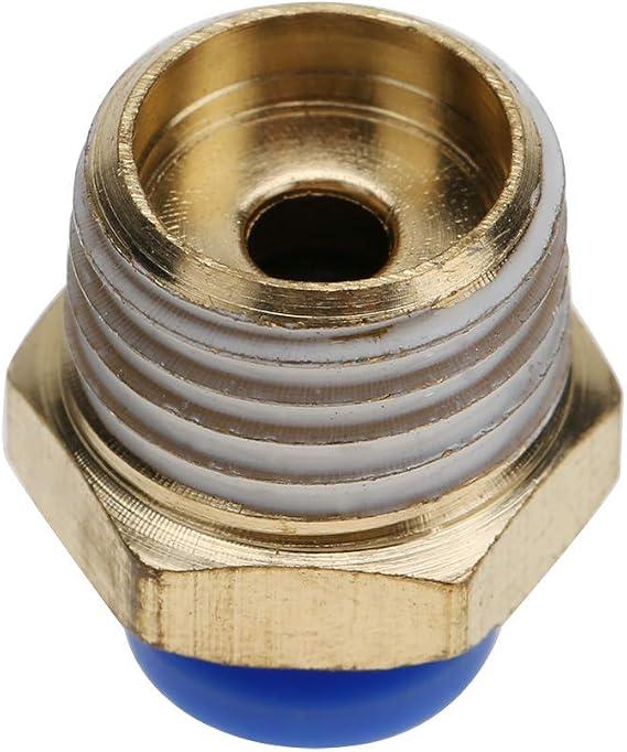 20pcs 4mm Air Pipe Pneumatic Quick Fittings Male Thread Straight Push In Connector 1.32MPa Clean Compressed Air PC4-M5 for 4mm PU Hose (PC4-2 10pc)