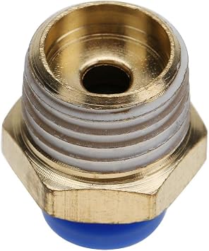 20pcs 4mm Air Pipe Pneumatic Quick Fittings Male Thread Straight Push In Connector 1.32MPa Clean Compressed Air PC4-M5 for 4mm PU Hose (PC4-2 10pc)