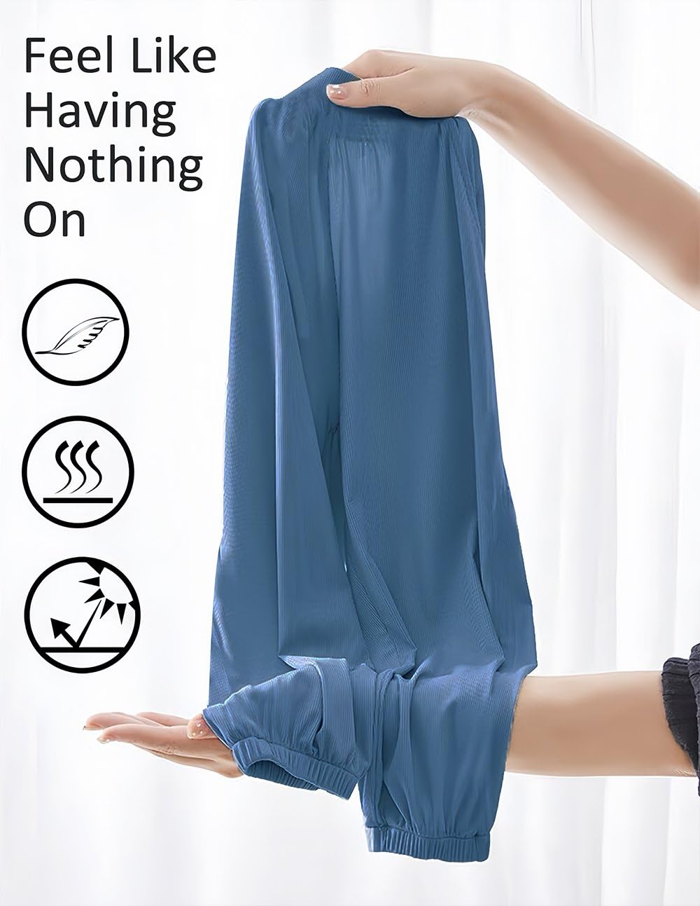 Pantalones de muselina para niños, harén ligeros, verano 3-12 años