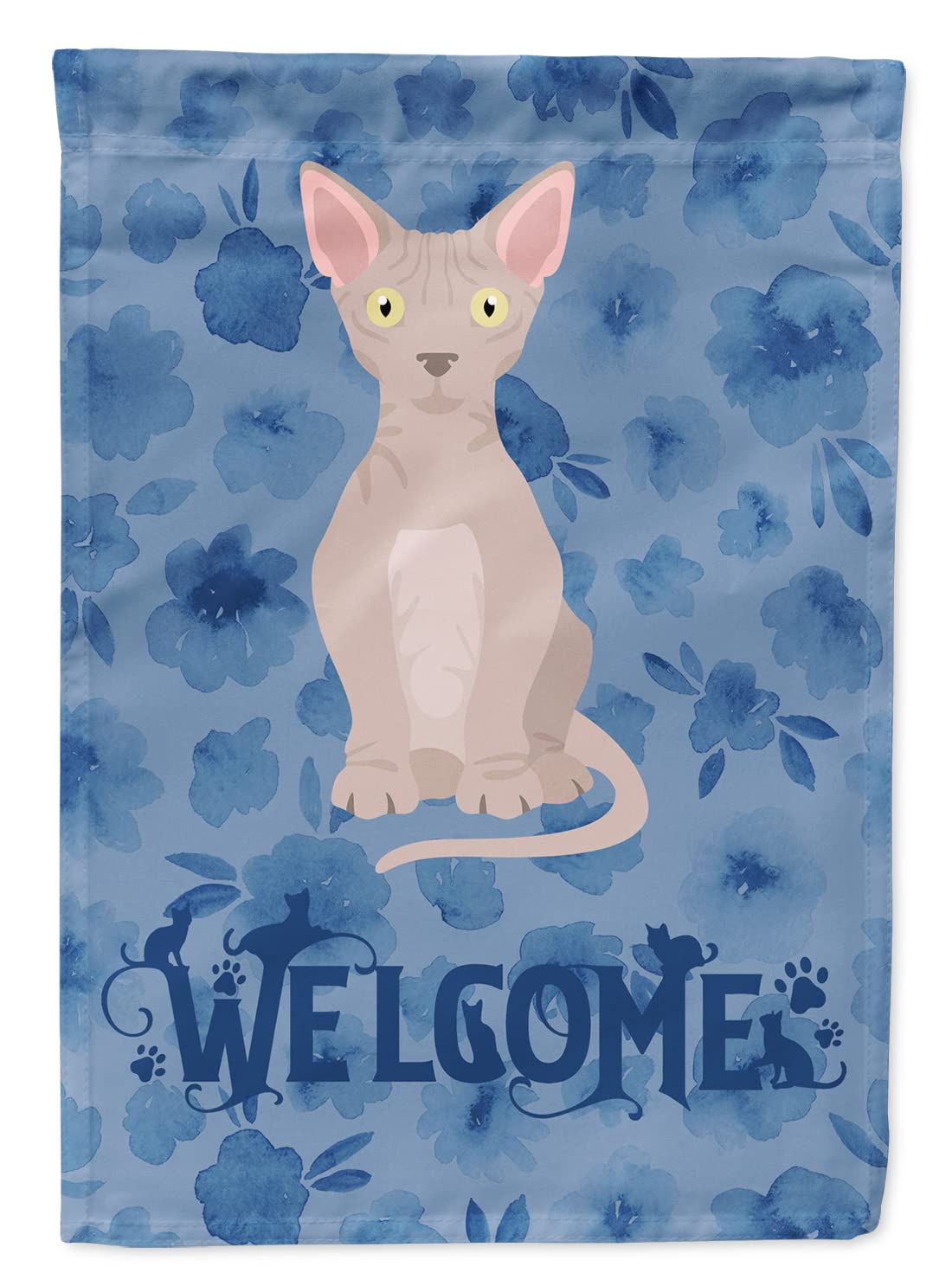 Drapeau Minskin Cat pour accueillir vos invités avec amour et couleur