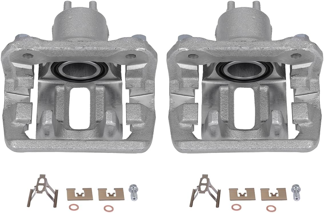 AUTOMUTO Rear Left & Right 19B2911 19B2910 Disc Brake Calipers With Bracket For Honda CR-V 2005-2006