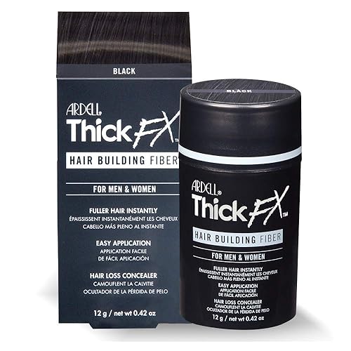 Miniatura 7 de Fibra de construcción de cabello negro para cabello más completo al instante, 0.42 oz