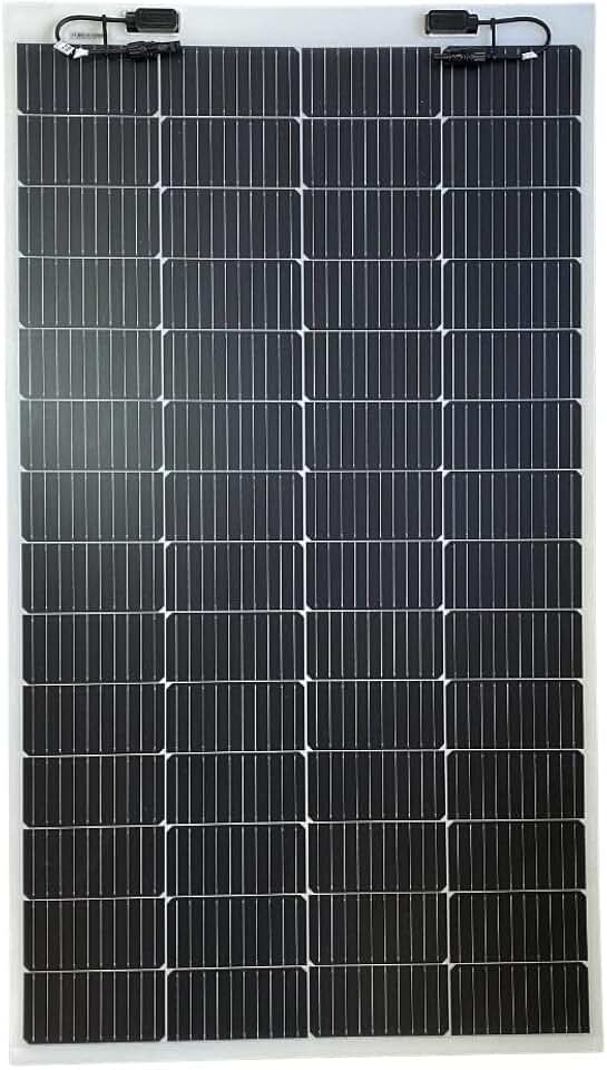 Painel Placa Solar Automotivo Flexível para Caminhão MotorHome 200w