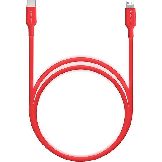 Zebronics Zeb Cl1000M 3A Mfi Type C To Lightning Cable Apple