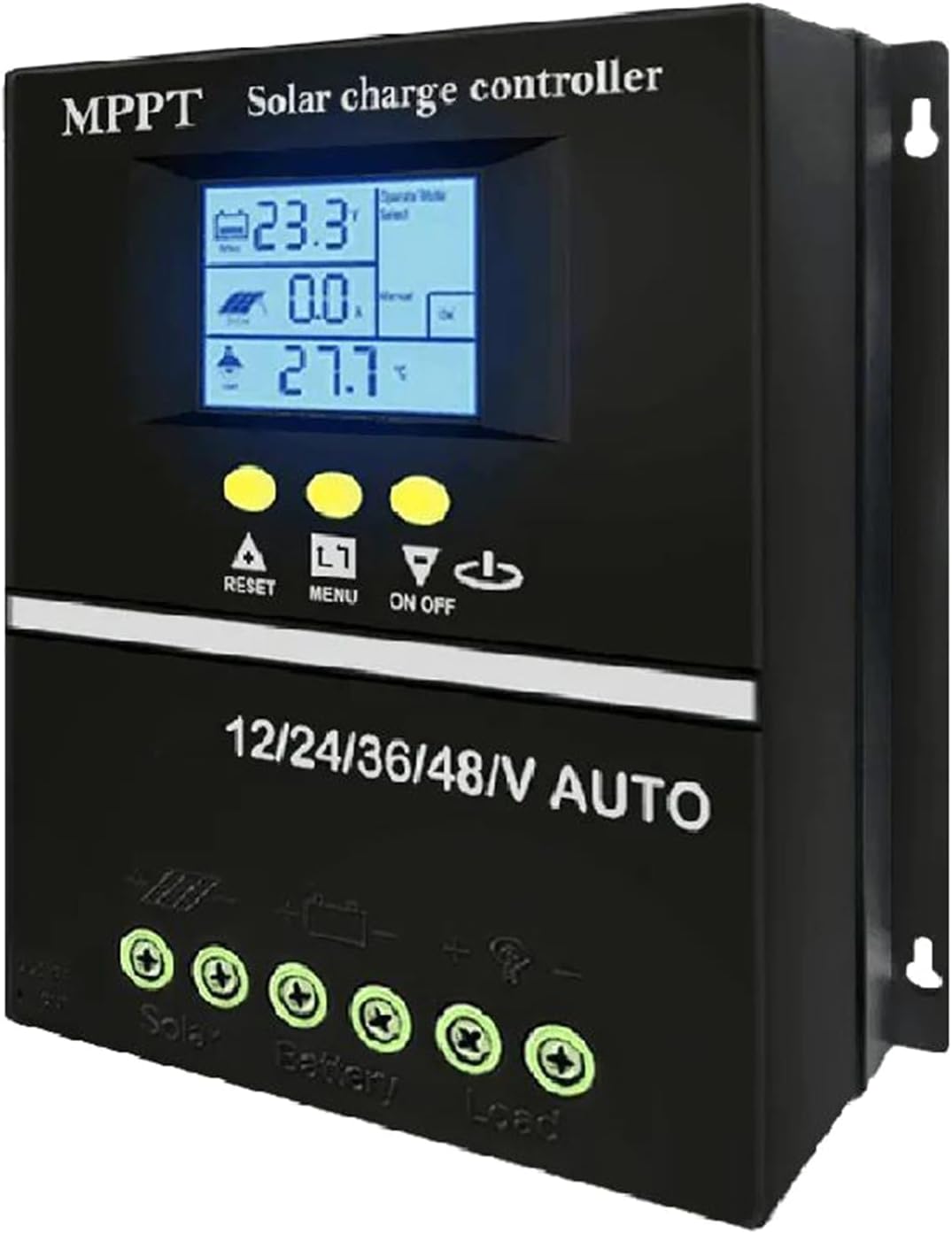 産業用ソーラー充電コントローラ 200A 高性能回路保護アクセサリ、複数のバッテリータイプ付き 屋外ソーラー電源レギュレータ