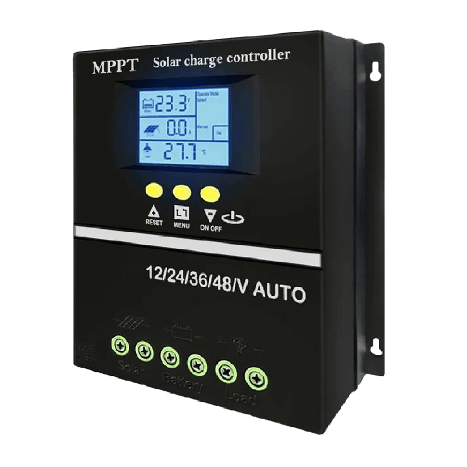 Practical Advanced MPPT Solars Charging Controllers 150A Capacity Auto Voltages Regulation Accessory with Batteries Outdoor Solars Power Regulator