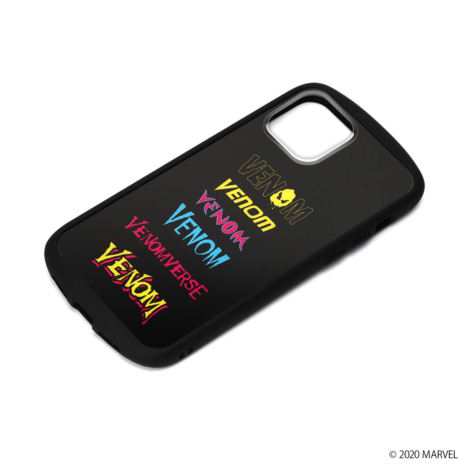Premium Style iPhone 12 mini用 ガラスタフケース ヴェノム PG-DGT20F23VEN
