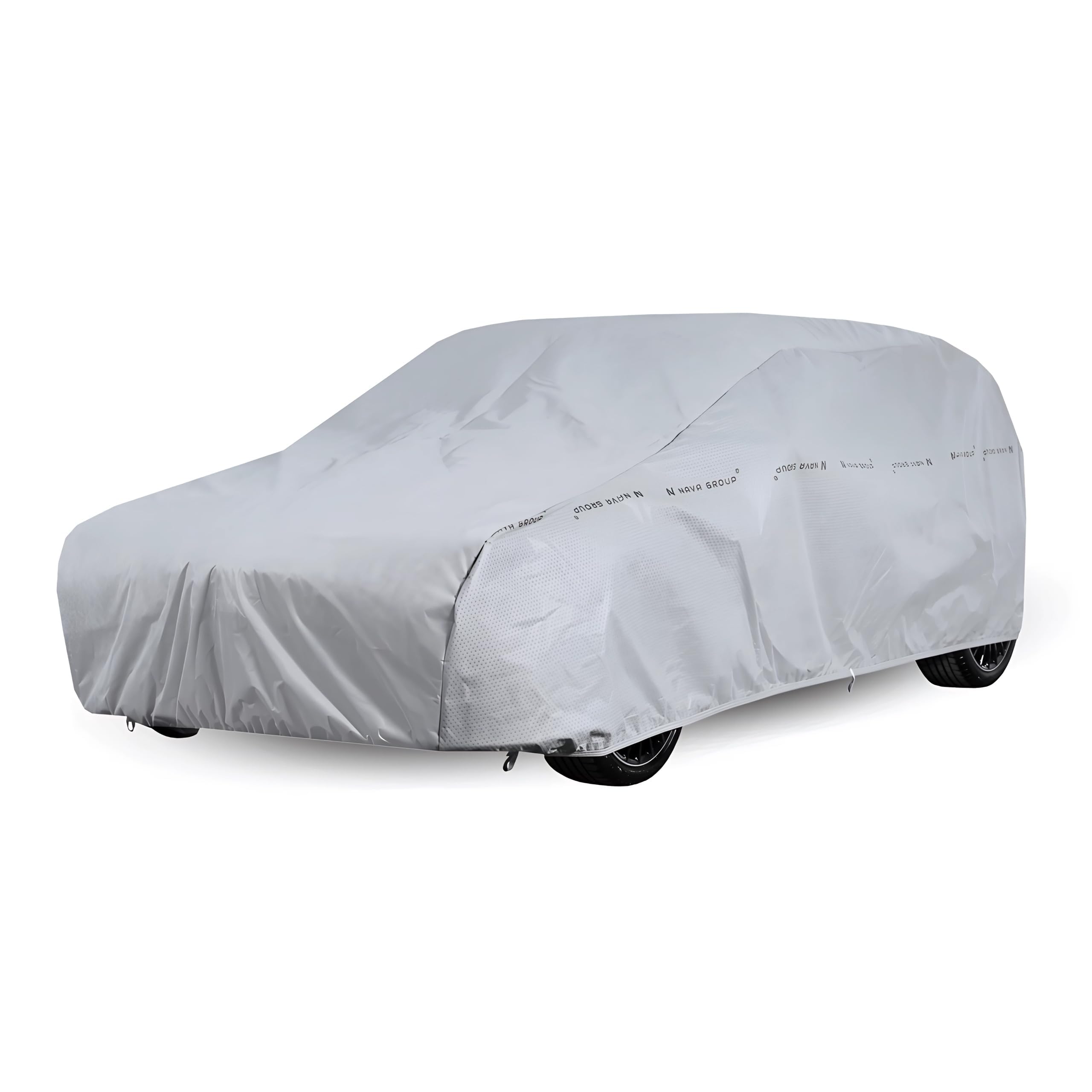 Bâche Anti-Grêle, Protection de Carrosserie Contre la Grêle et la Pollution, Filtre UV, Toute l'Année, Épaisseur 7 mm, 480-505 cm Combi