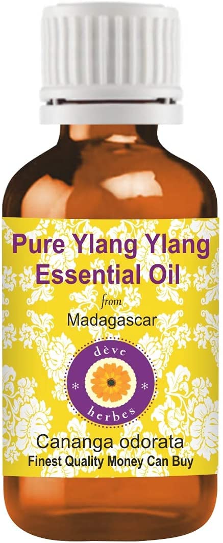 Deve Herbes Pure Ylang Ylang Essential Oil (Cananga odorata) Steam Distilled 30ml (B06X99X327) Amazon Price History, Amazon Price Tracker