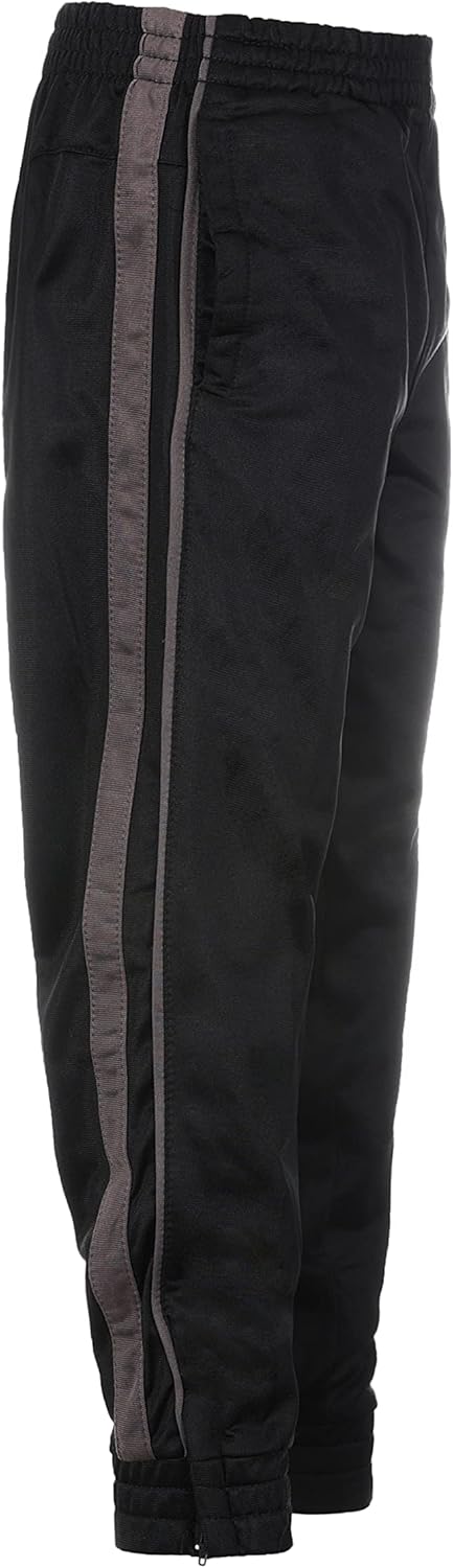 Gioberti Kids and Boys Athletic Jogger Track Pants - with Ribbed Zipper Ankle Cuffs - Image 4