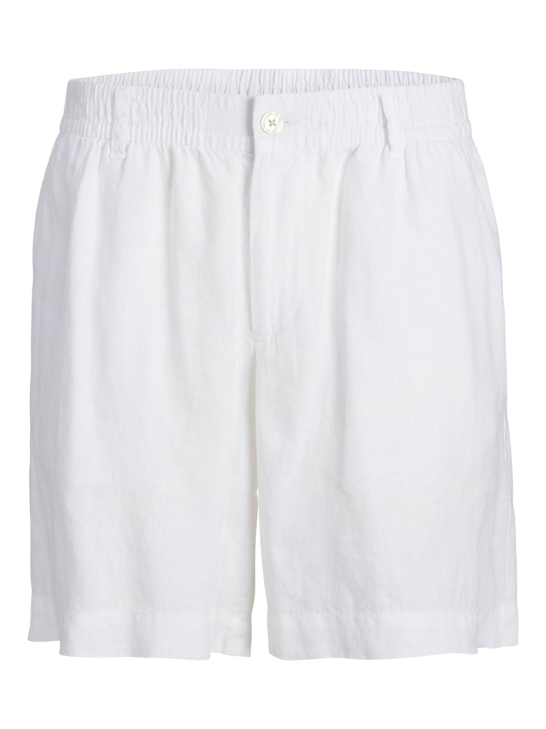 JPSTBILL LAWRENCE LINEN SHORTS MID SN Jogger Şort Erkek