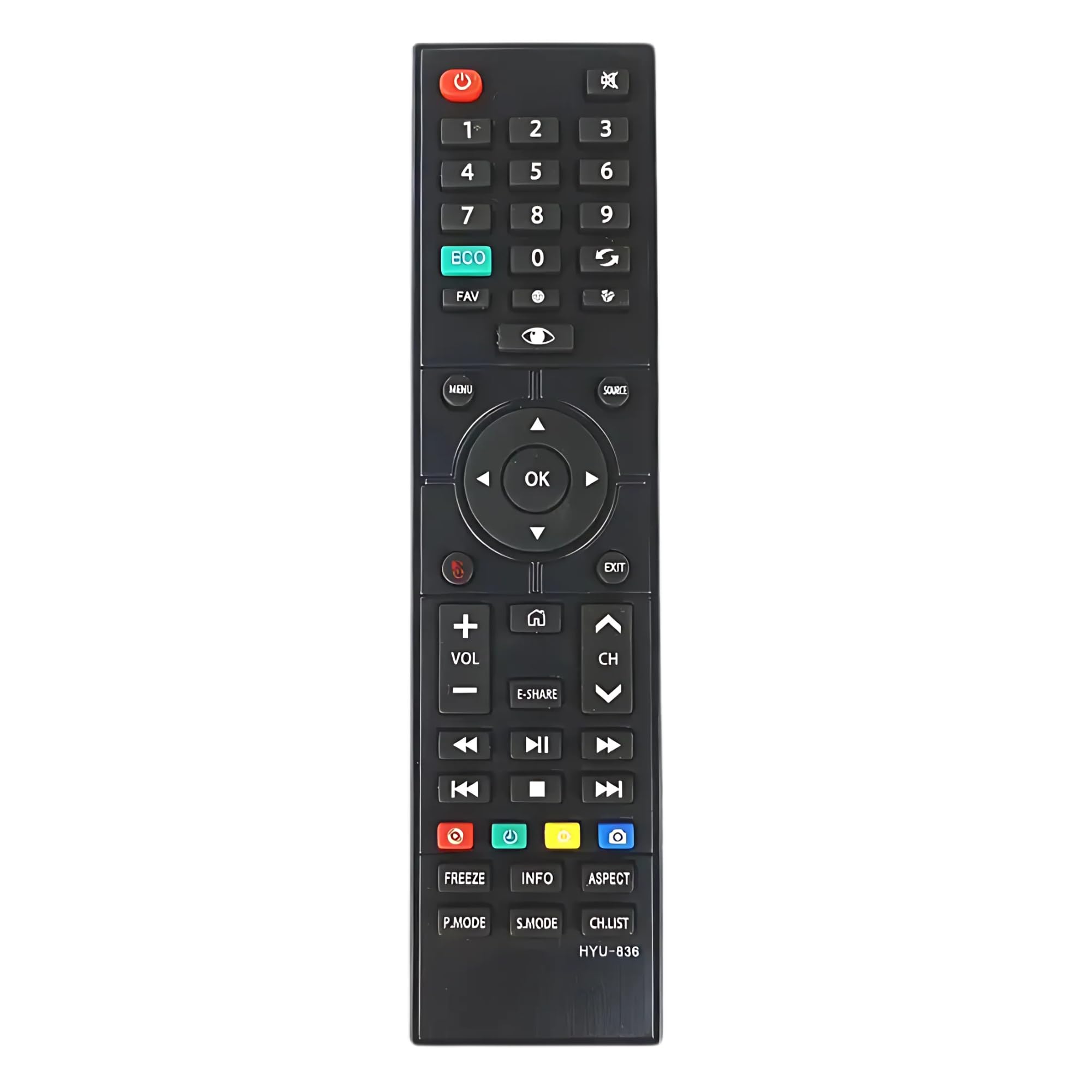Remote Compatible for HITACHI LED Remote CLE-1041 HITACHI Remote Controller (Black, Match Old Remote Before Ordering)-image-26