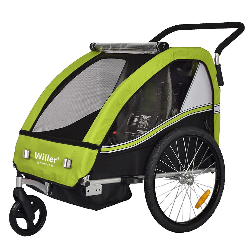 Amazon.co.jp: Willer ウィラー サイクルトレーラー 子供用 1人～2人 