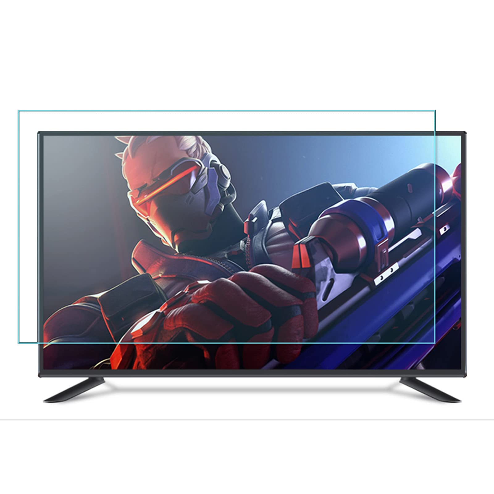 Filtre protecteur TV 65" anti-lumière bleue haute clarté anti-UV mat