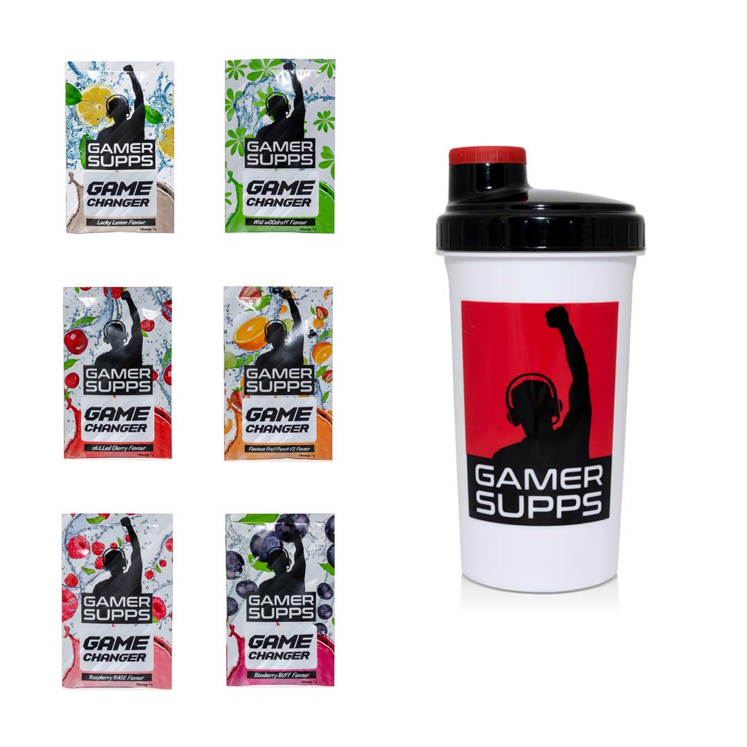 GAMER SUPPS GAME CHANGER Energy Booster Starter Set ProbePack mit