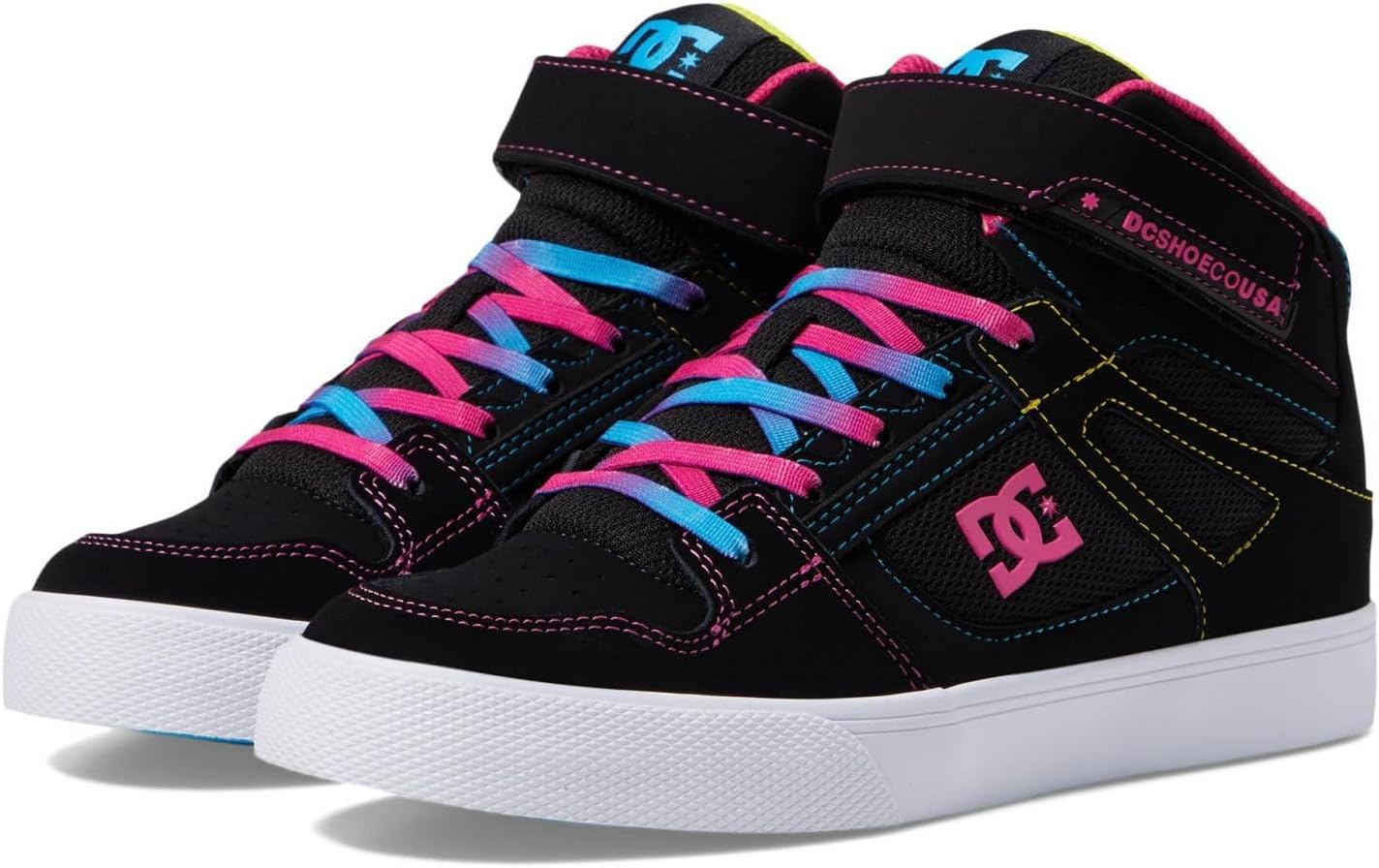 DC Shoes Girls Pure High Top Ev - Ankle Strap Comfort