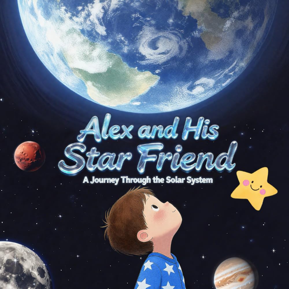Alex and His Star Friend: A Journey Through the Solar System
