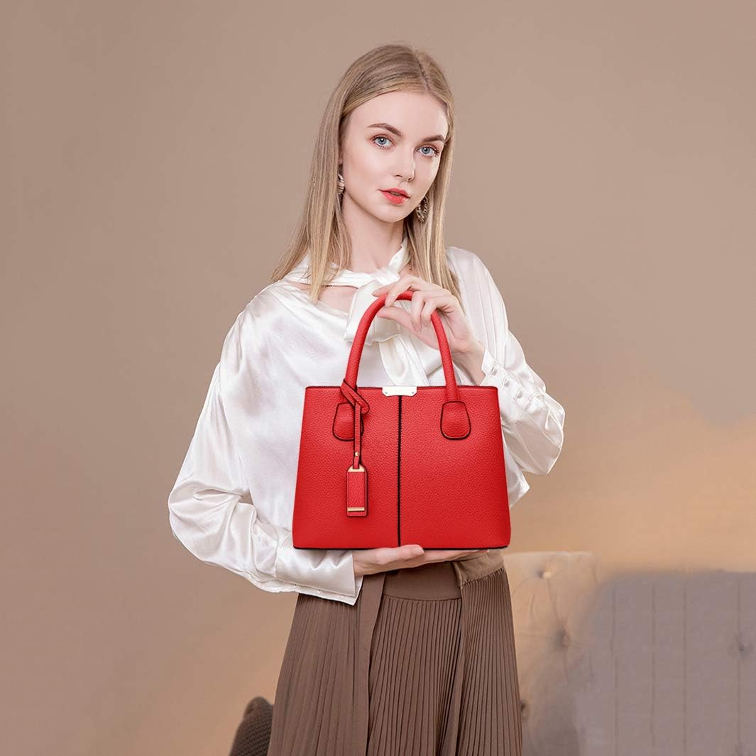 Purses and Handbags for Women Shoulder Tote Bags Top Handle Satchel - Image 3