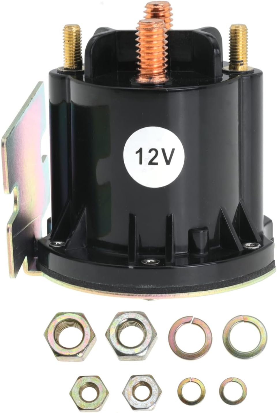 12V Solenoid Relay for Yamaha G22 G23 G27 G28 G29 Golf Carts for Trombetta 6841271012 6841251012 J&N 24022272 Replace JW1H19500000 JR3H19500000 JF2H195000 J388195001 2003-Current