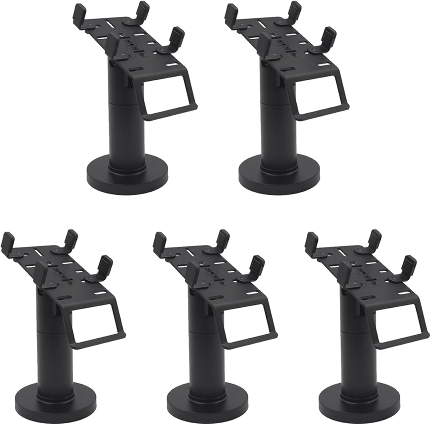 5X Universal Pos Machine Desktop Stand Rotatable POS Cashiers Holder Rack Display Bracket Black