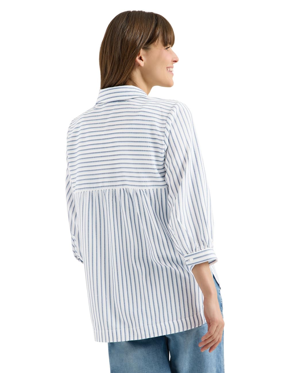 Cecil Bluse in Seersucker Qualität