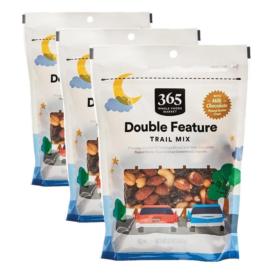 365 by Whole Foods Market, Trail Mix, Double Feature, 12 Ounce (Pack of 3) image 2