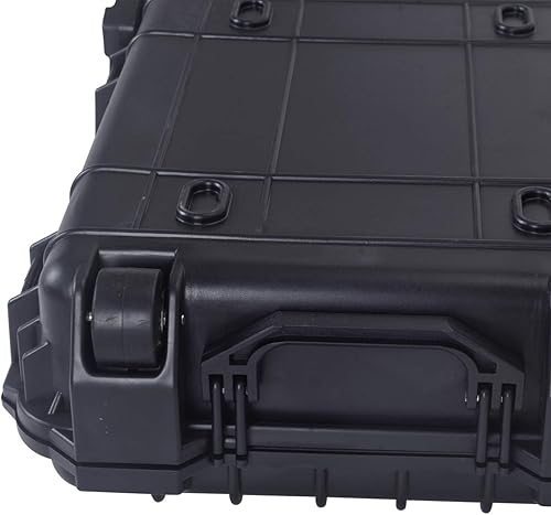 Miniatura 56 de MEIJIA Funda rígida portátil para rifle impermeable para todo tipo de clima, funda de pistola con ruedas, espuma de ajuste personalizable incluida