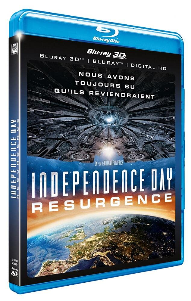 Blu-ray Independence Day Resurgence para organizar una noche de cine de acción en casa