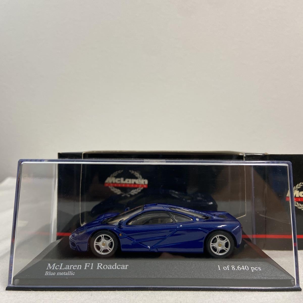 Amazon | MINICHAMPS 1/43 McLaren F1 GTR Roadcar Blue Metallic