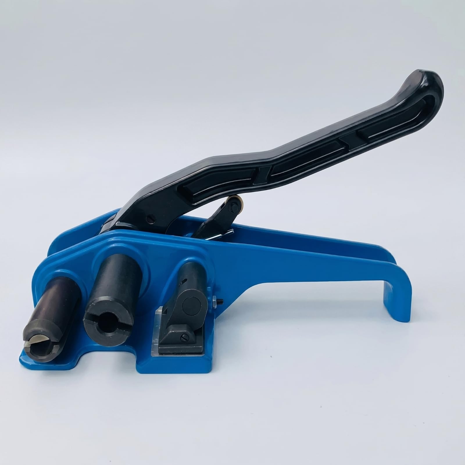 Tendeur Sangle Polyester Manuel Bande Outil Cerclage Fibre Structure Acier avec Levier Long pour Traction Stable, Style to 3