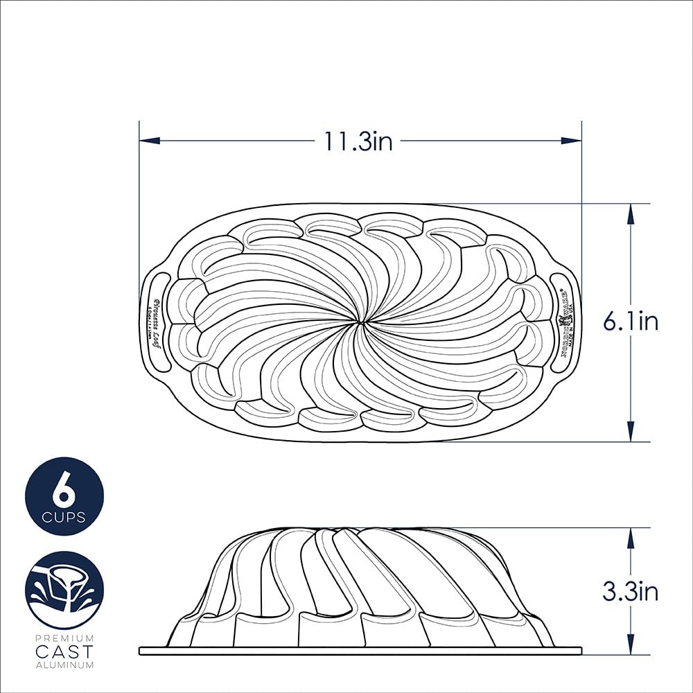 Nordic Ware + Pirouette Kastenform