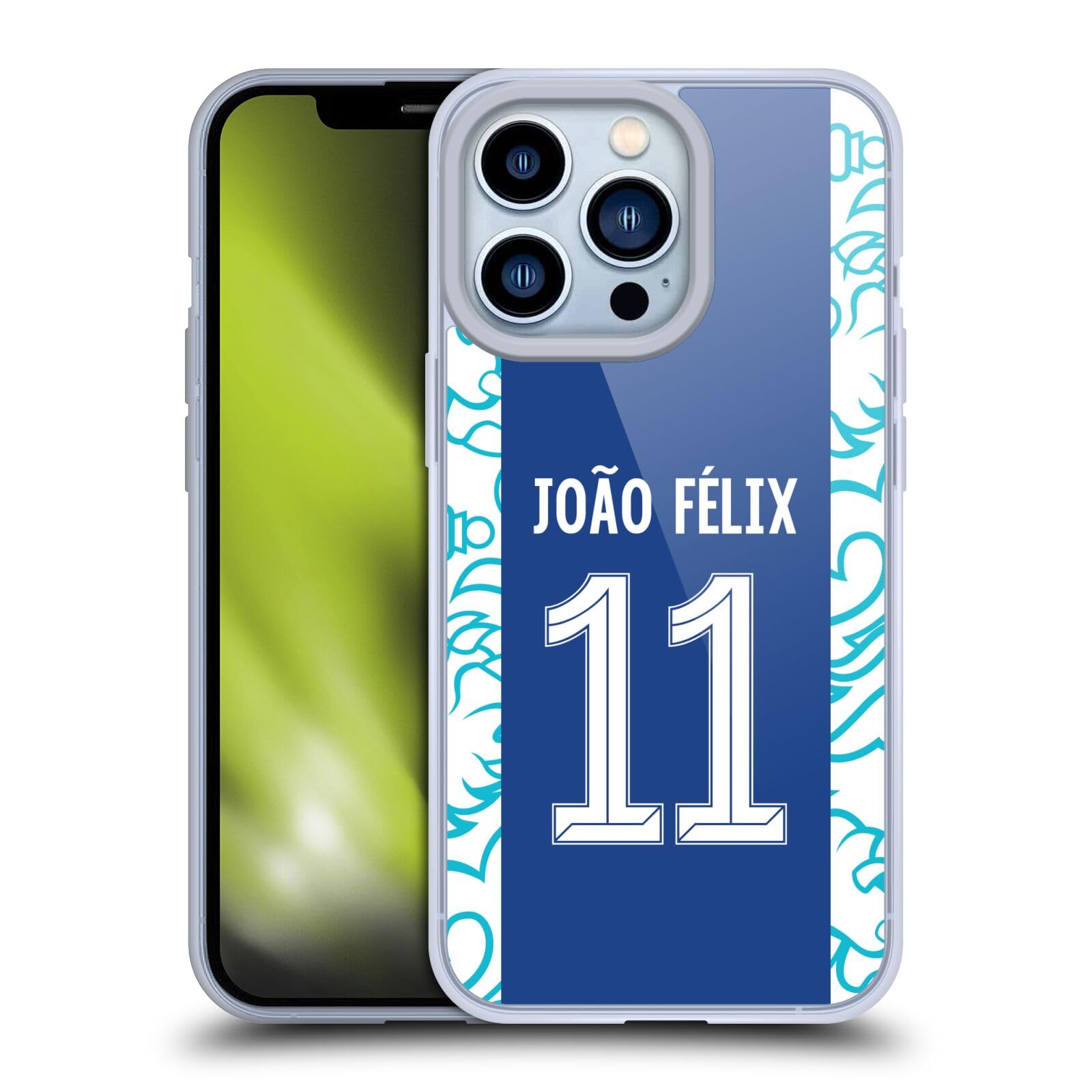 Funda Joâo Félix iPhone 13 Pro Chelsea Head Case Gel Suave 7
