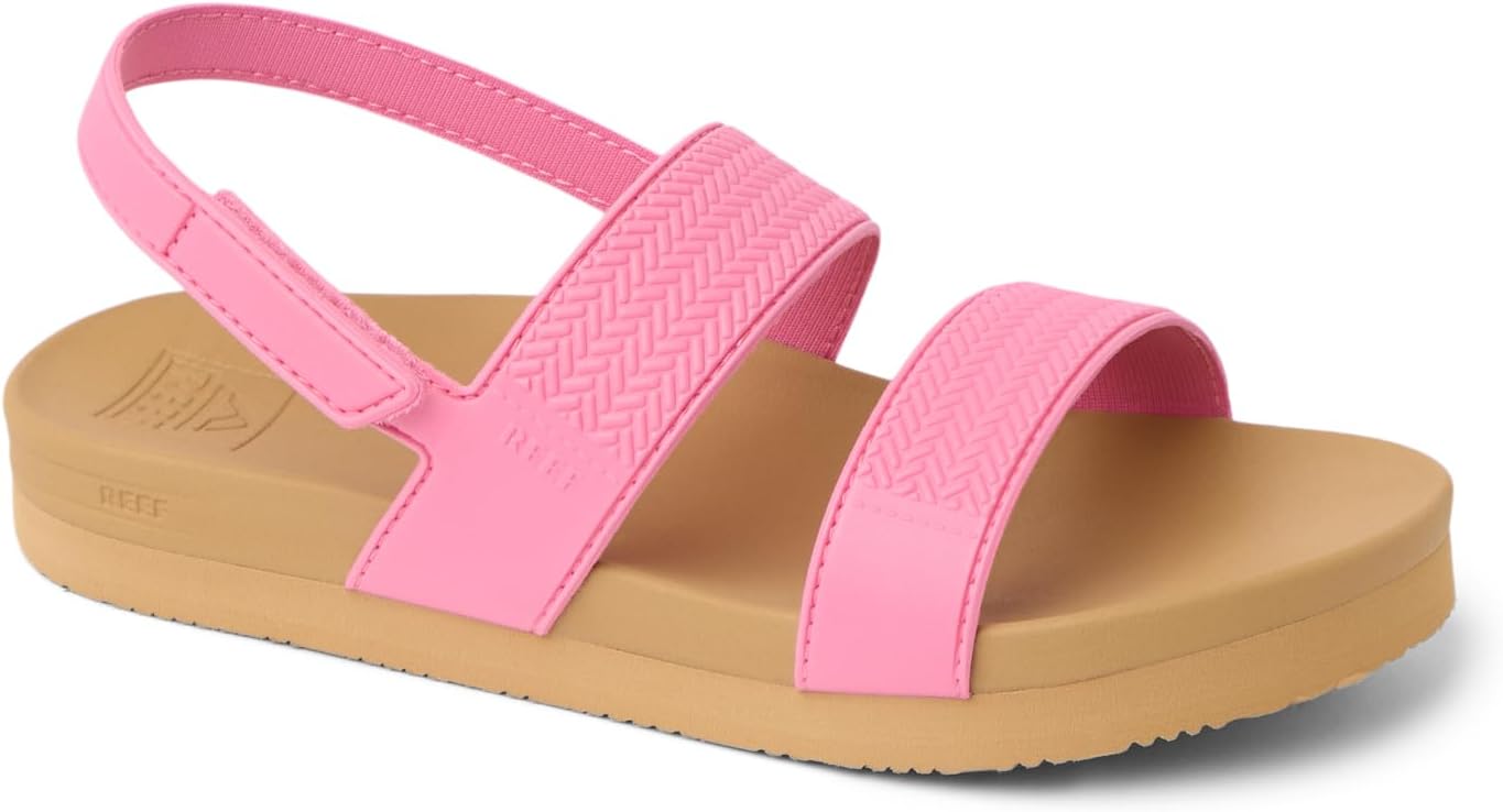 REEF Girls Kids Water Vista Platform Sandal, Water Friendly, Adjustable Strap