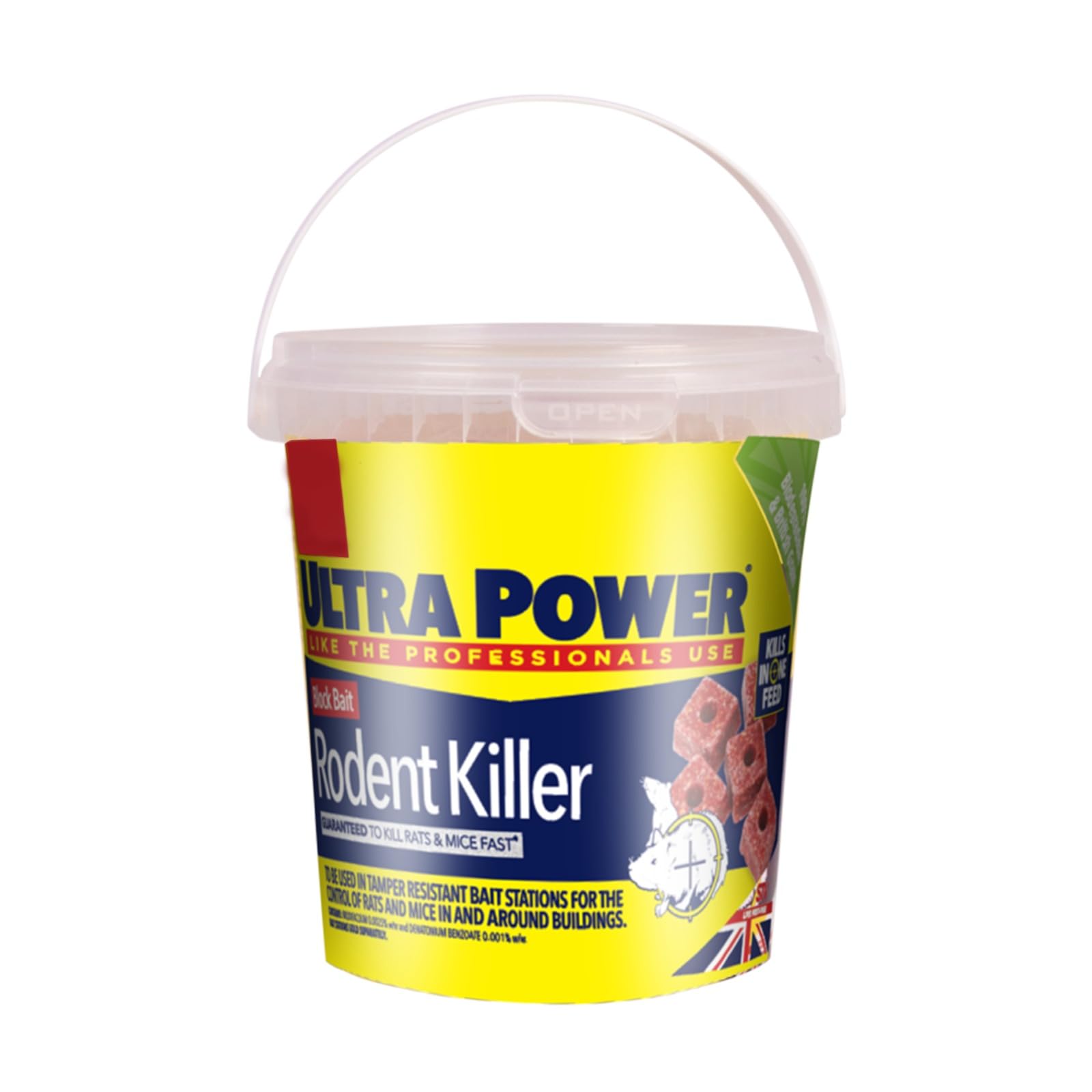 HOCHSTE® Ultra Power Rodent Bait, Rat and Mouse Control, 1Pcs