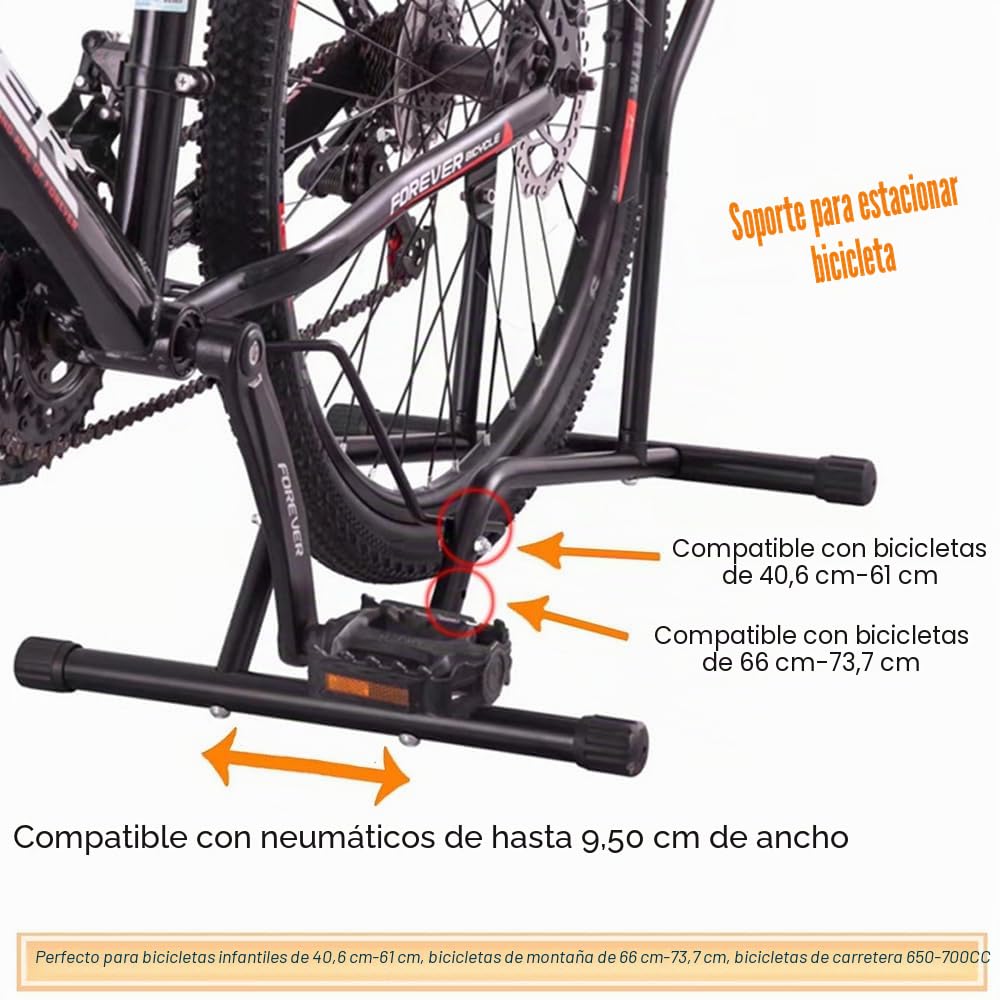 Soporte de bicicleta, soporte ajustable para bicicleta, almacenamiento de bicicletas, soportes de bicicleta para almacenamiento, soportes de aparcamiento para bicicletas eléctricas