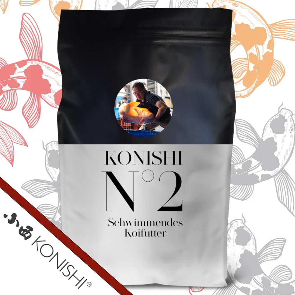KONISHI Nr 2 Swim Neu Koifutter Fischfutter (1 x 5 kg)