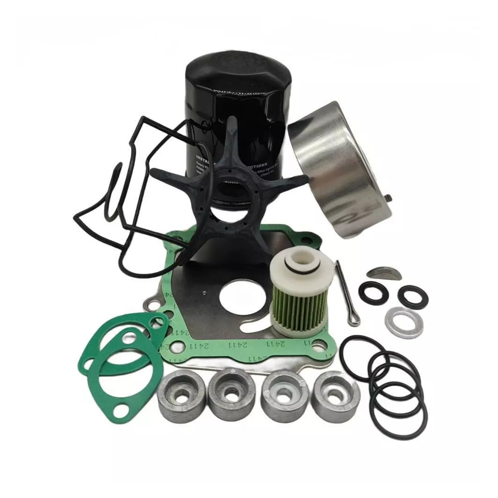 Kit d'entretien pour moteur hors-bord évitant surchauffe et huile sale