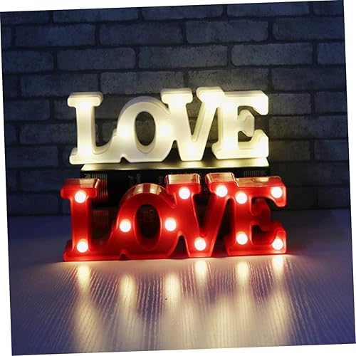 Miniatura 7 de Uonlytech Lámpara de noche Lámpara de neón Señal de neón Lámpara de neón LED Luces de neón roja Señal de neón Luz de modelado informal Luz de noche