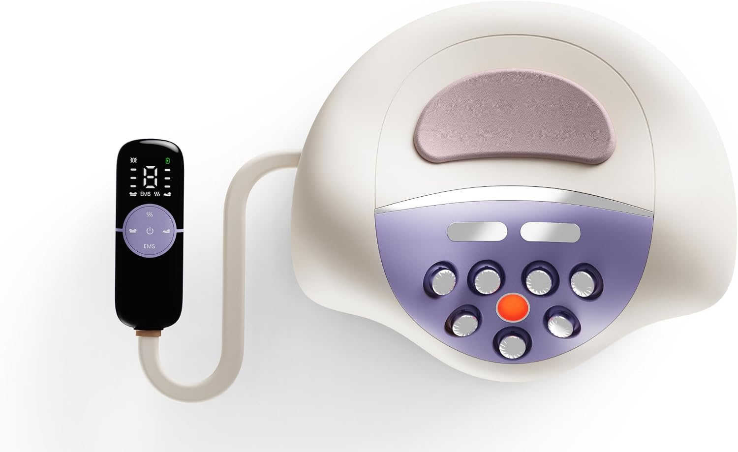 Neck Massager with Heat and Airbag Lift, Adjustable Settings