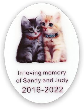 Custom Economical Memorial Photo Tile Headstone Pictures Waterproof Ceramic Personalized Tombstone Pictures Monument Portrait Photo Memorial Plaque Free Custom Photo Frame for Cemetery