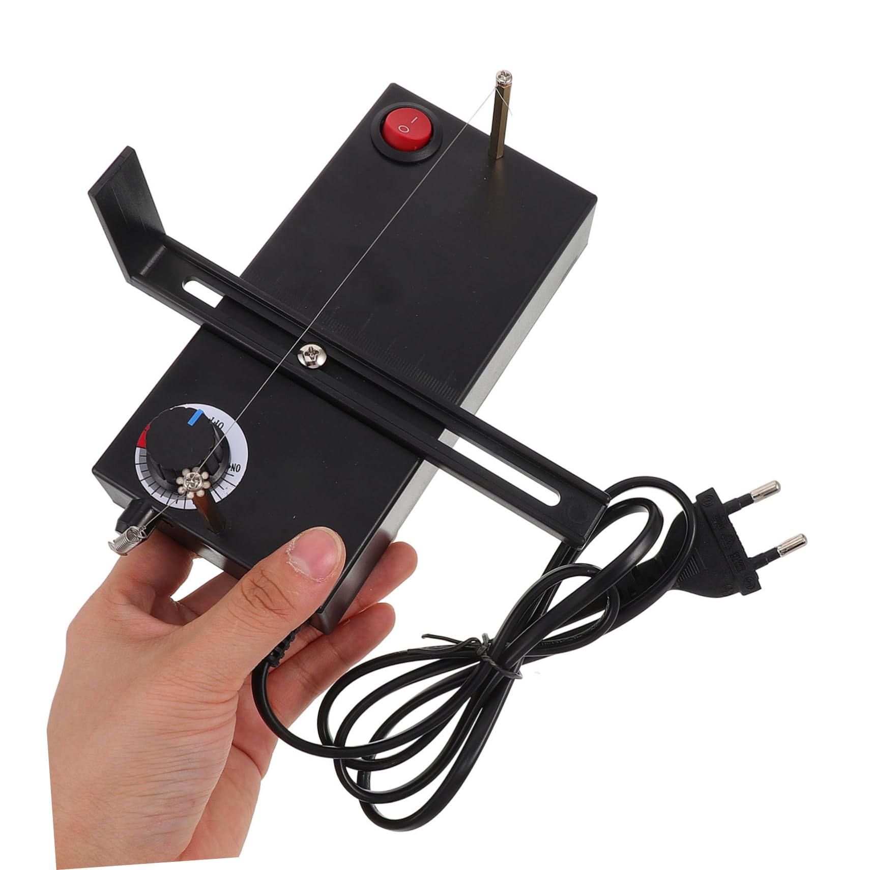 Cortador Eléctrico de Cinta Caliente - Ajustable Máquina de Portátil para Manualidades de Cuerda DIY Herramienta de y Segura para Cintas y Bandas Elásticas